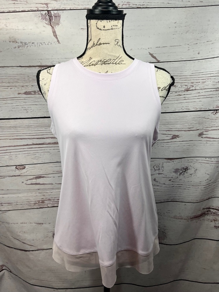 Apana Pink Tank Top Polyester Vietnam Sporty Athletic S